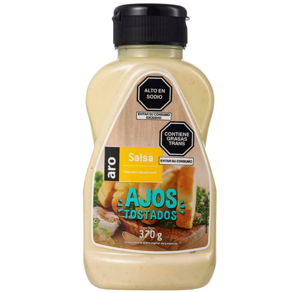 Salsa de Ajos Tostados ARO 370g