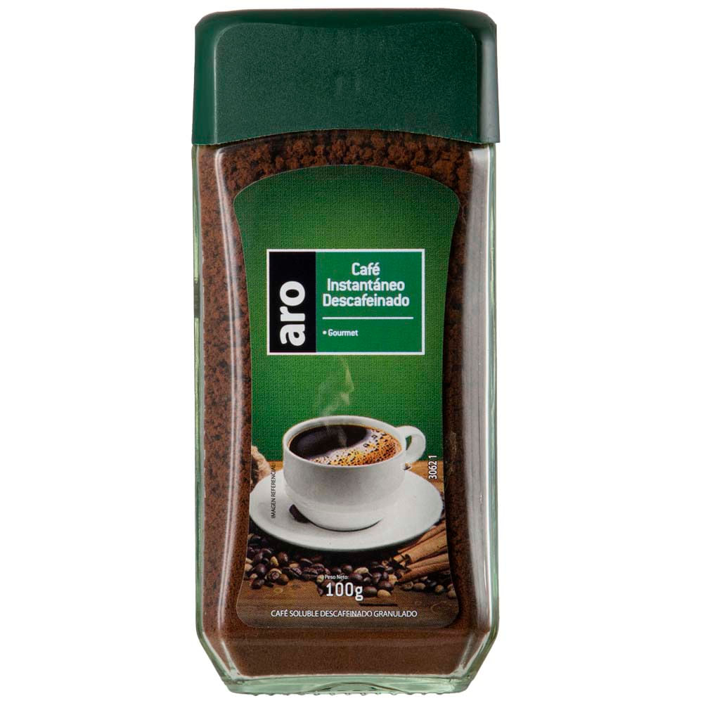 Café Descafeinado ARO Frasco 100g