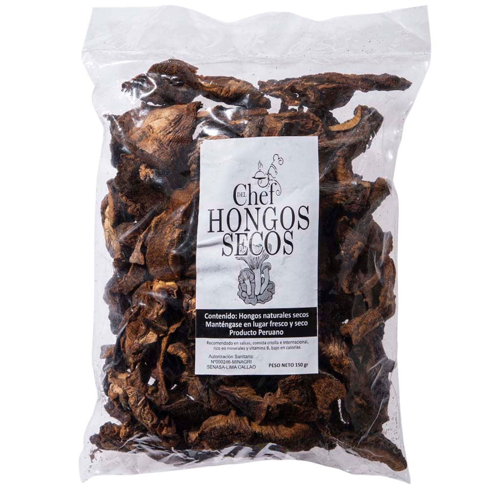Hongos Secos DEL CHEF Frasco 150g
