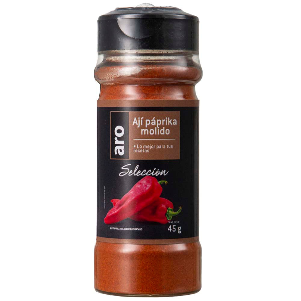 Ají Paprika Molido ARO Selección Bolsa 45g