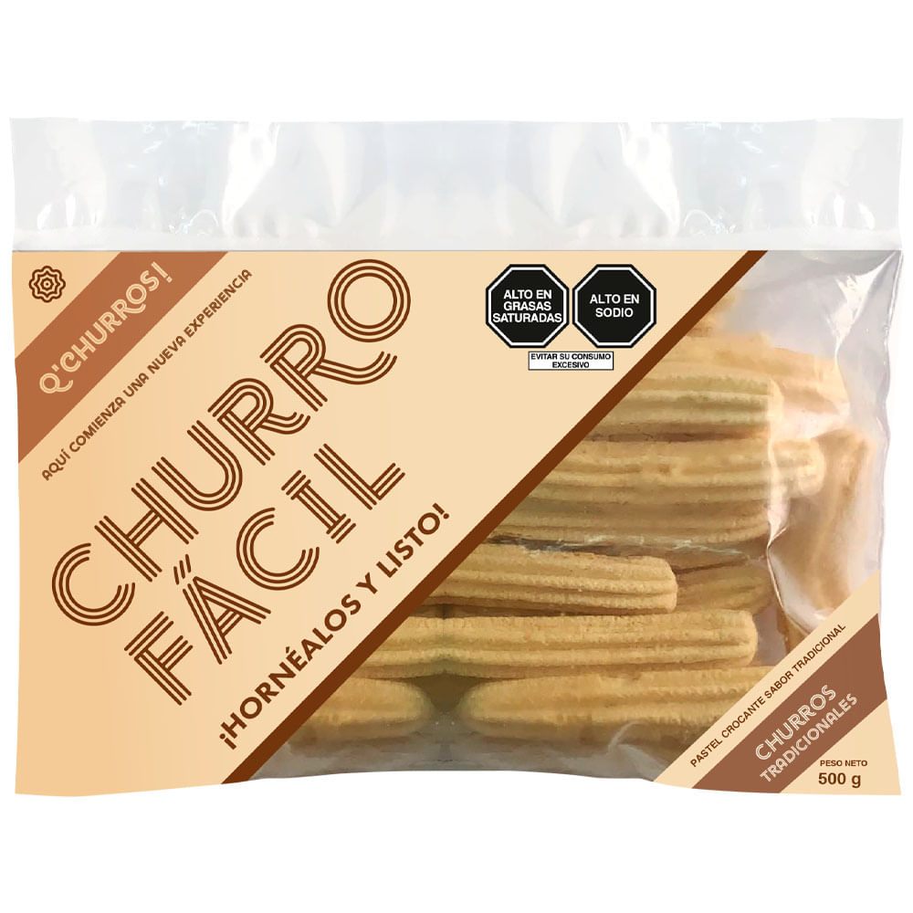 Churros Tradicionales CHURRO FÁCIL Bolsa 500g