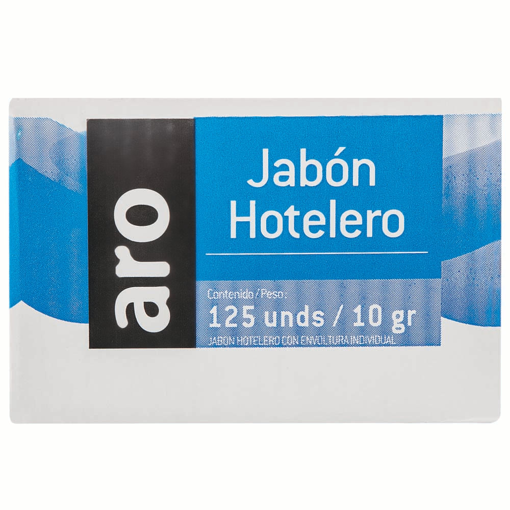 Jabón Hotelero ARO Paquete 10g Caja 125un
