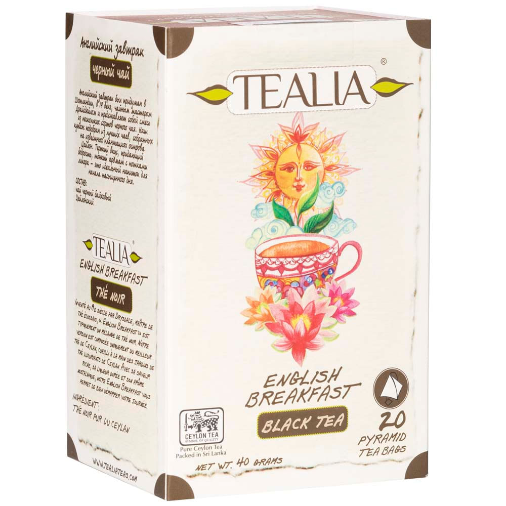Té Negro English Breakfast TEALIA