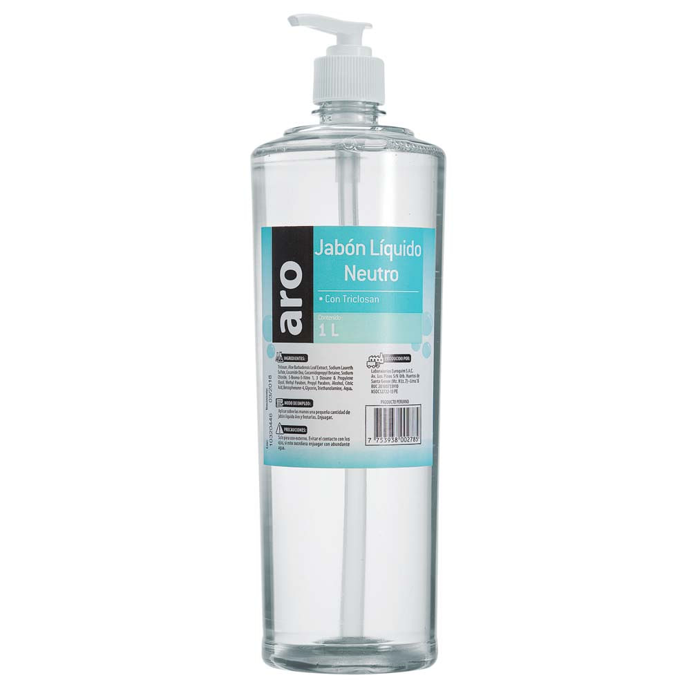 Jabón Líquido ARO Neutro 1L