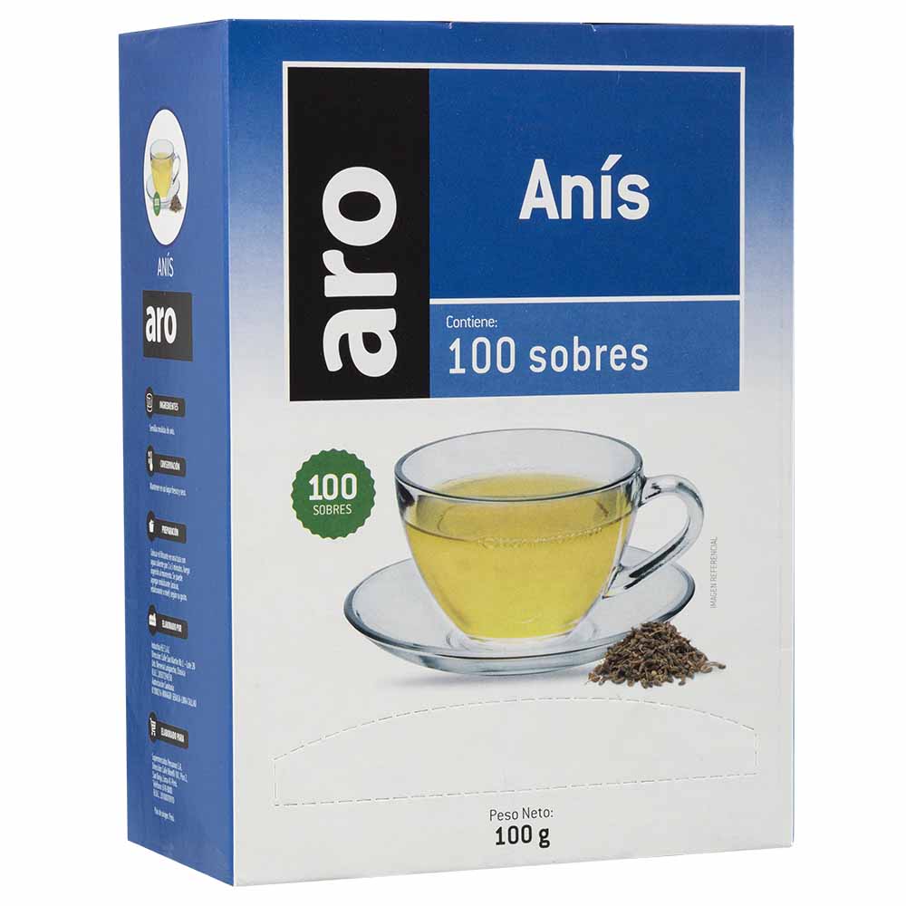 Anis ARO Caja 100 Sobres