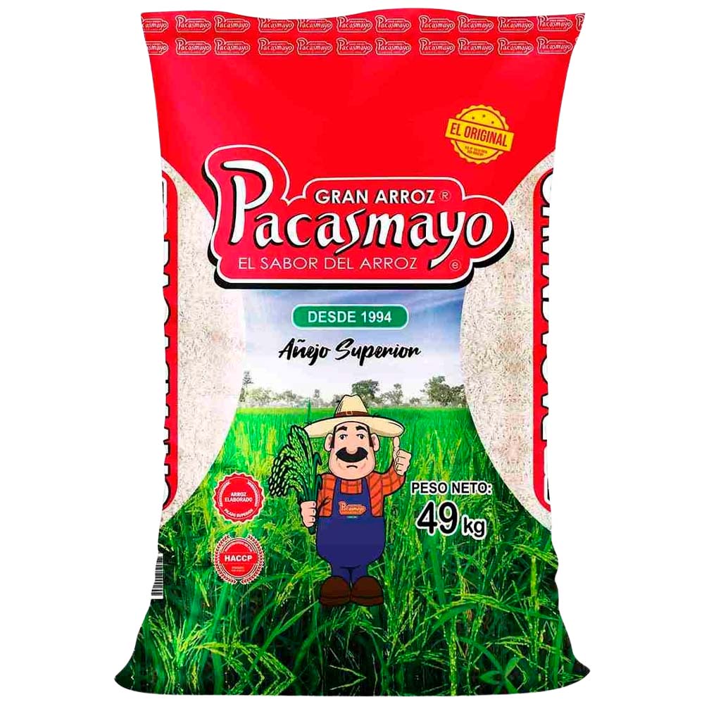 Arroz Superior GRAN PACASMAYO Rojo Saco x 49kg