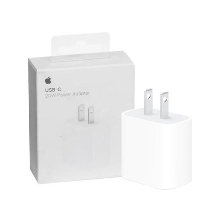 Cargador Apple IPhone Certificado USB-C 20W - Blanco Cargador Apple Original USB-C 20W - Blanco