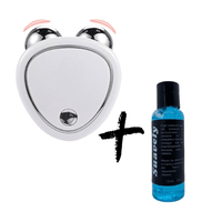 Masajeador para el Rostro con Microcorriente + Gel Conductor de Regalo BLANCO