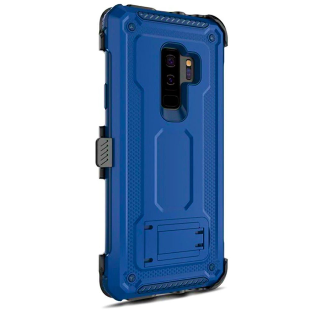 Case Soporte Magnetico a Prueba de Golpes para Samsung S9 plus - Azul