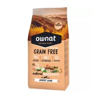 Alimento Ownat Prime Libre de Granos Junior Sabor Cordero 3kg
