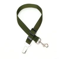 Cinturón de Seguridad Verde Oscuro para Mascotas