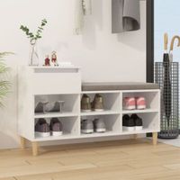 Zapatera Moderna Takuto Blanco R&R MUEBLES