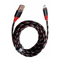 Cable carga rápida BC-090t con entrada USB-C de 3m