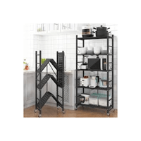 Estante Plegable de 5 Niveles