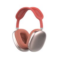 Audífonos  Estéreo P9 Bluetooth color Rojo Metálico