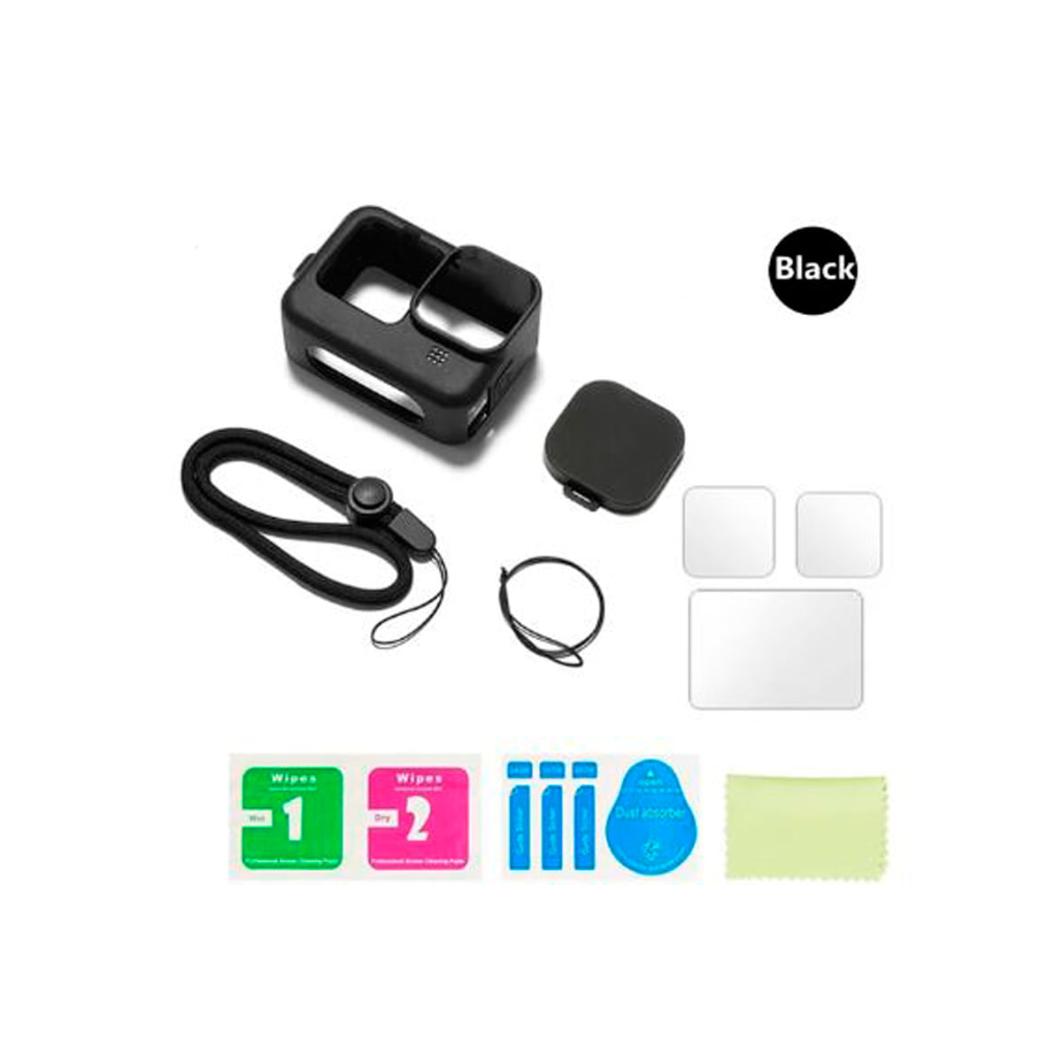 Pack Protector para Gopro Hero 12 11 10 9 Black