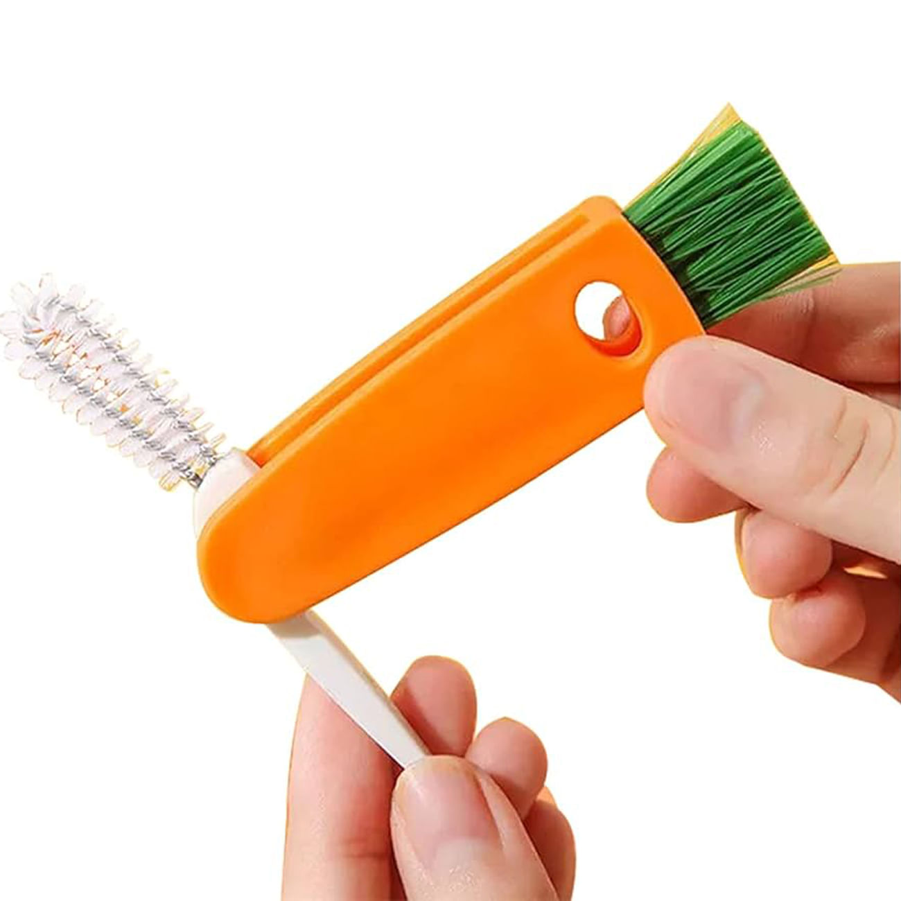 Cepillo Limpiador Zanahoria 3 en 1