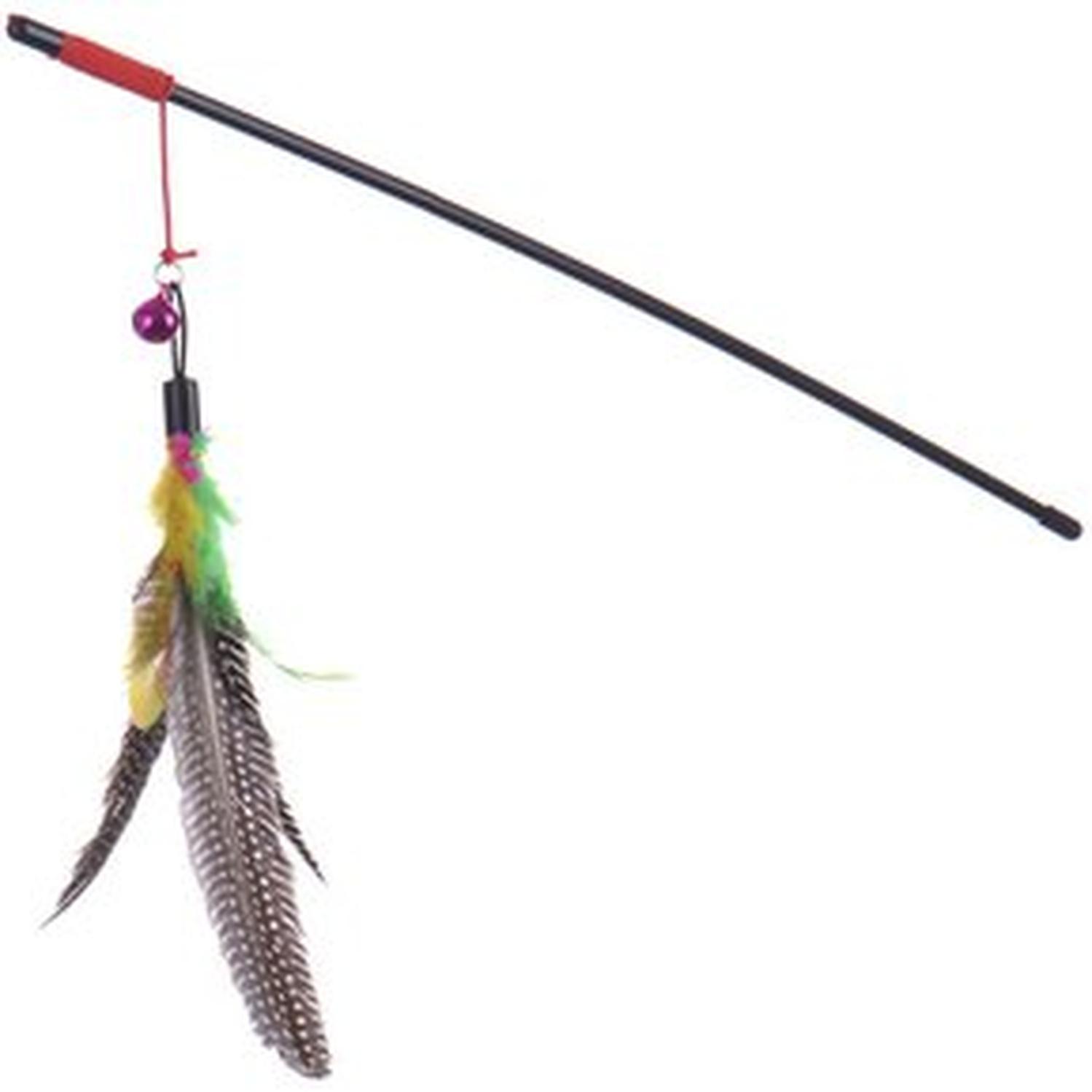 Juguete Para Mascota Gatito pluma tipo plomero