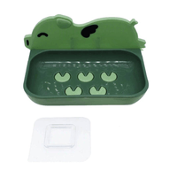 Jabonera en Forma de Chanchito Verde