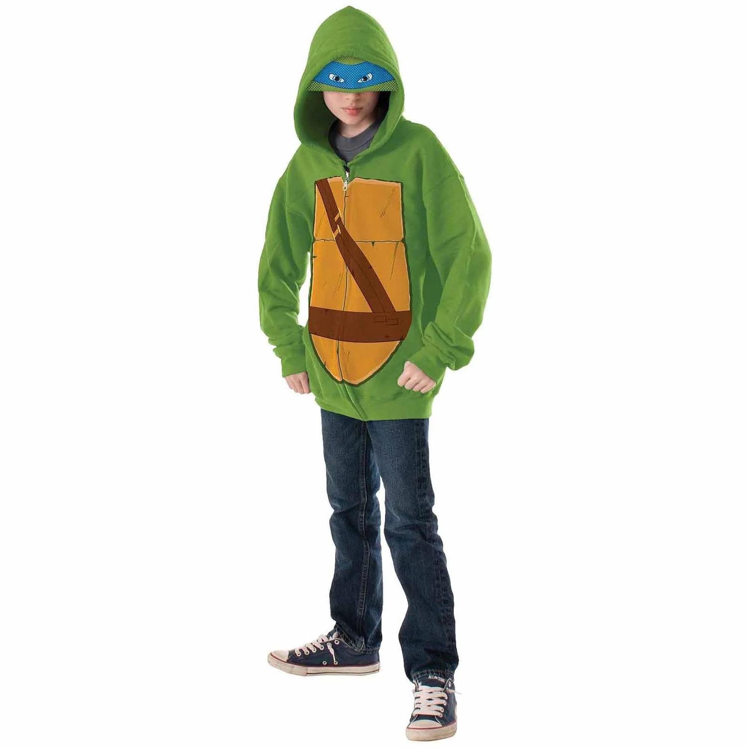 Casaca Disfraz con Capucha Tortuninjas Teenage Mutant Ninja Leonardo 4 a 6 años
