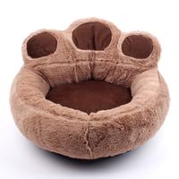 Cama Pata de Oso Talla XL Marrón