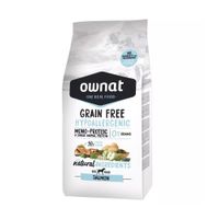 Alimento Ownat Libre de Granos Hipoalergénico Sabor Salmón 3Kg