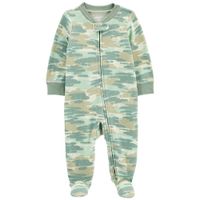 Pijama Enterizo Carter's Térmico de Camuflaje Manga Larga para Bebé Niño
