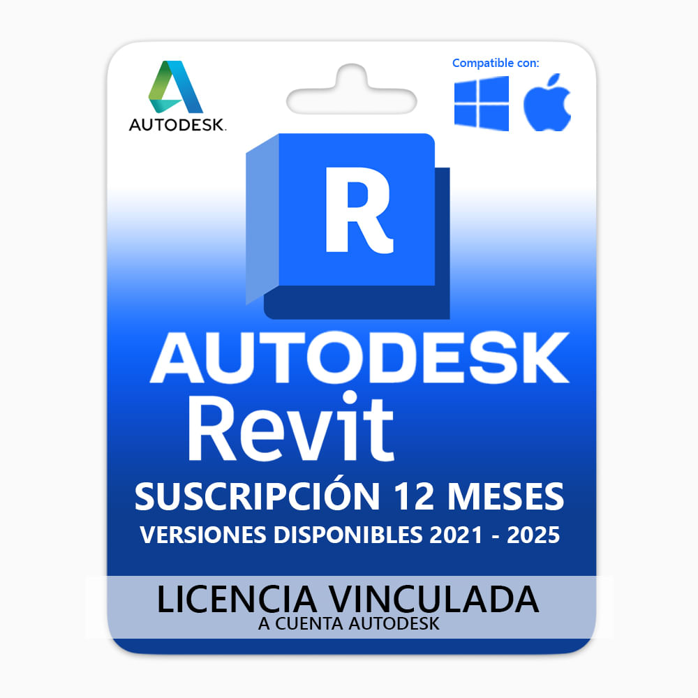 Licencia de Revit Suscripción 1 Año