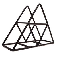 Porta Servilletas Vintage de Metal Color Negro METHOME