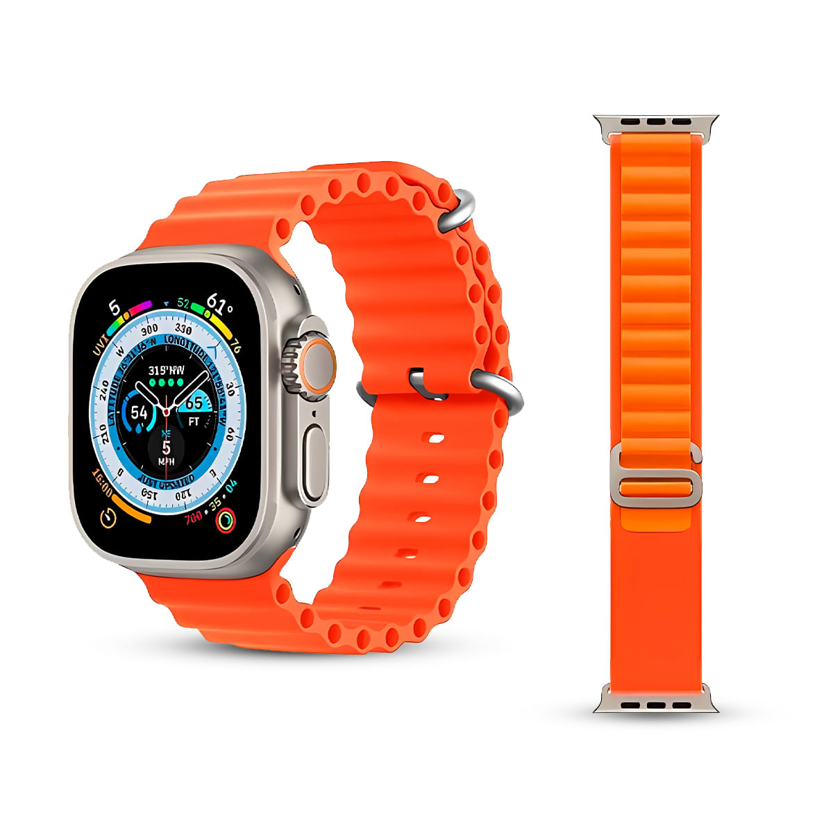 Smartwatch Z69 Ultra Inalámbrico | Naranja
