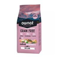 Alimento Ownat Prime Libre de Granos Mini Adulto Sabor Cordero 1kg