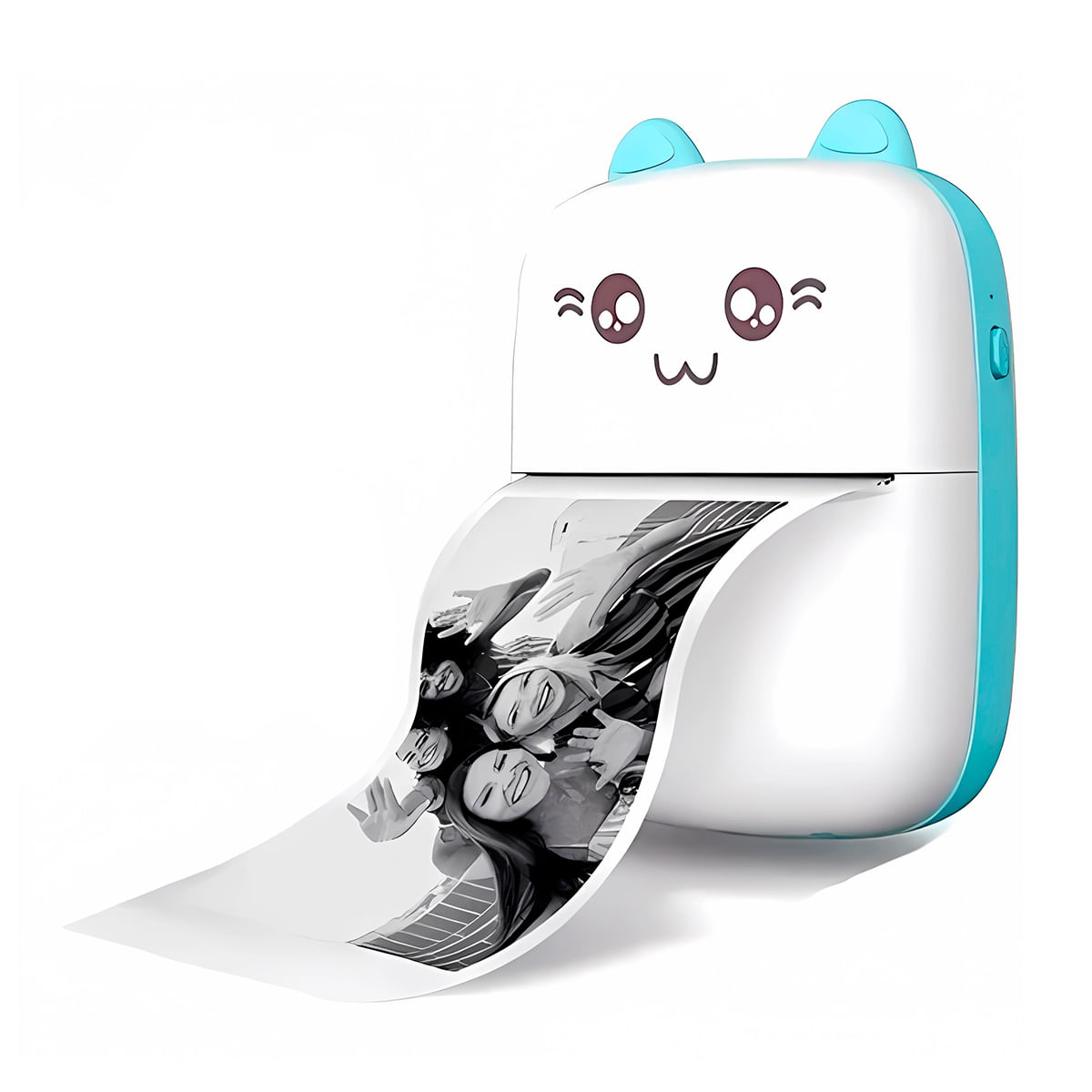 Mini Impresora Portátil de Fotos | Celeste