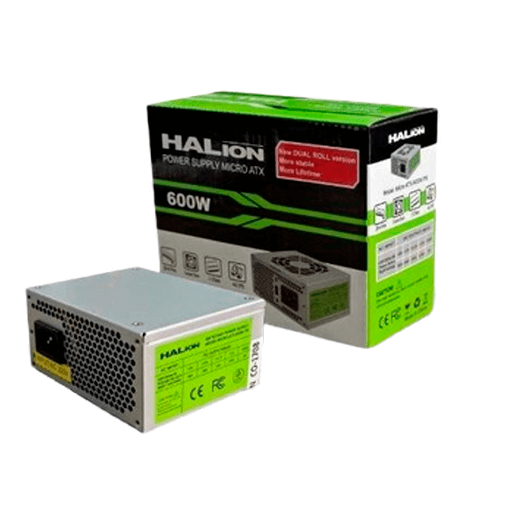 Fuente de Poder MICRO ATX 600W P8
