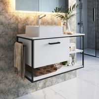Mueble de Baño Nodoka Blanco R&R MUEBLES