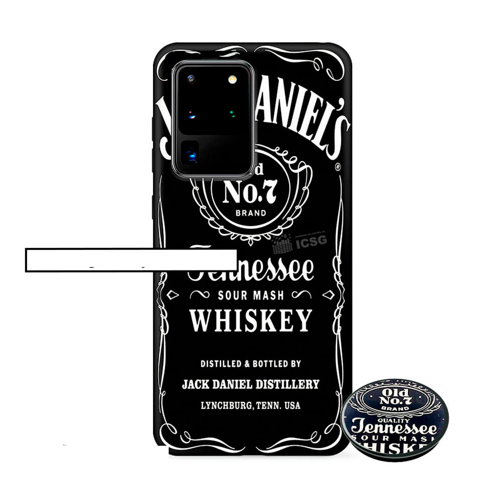 Funda Anticaidas de protección para Samsung S20 Ultra jack daniels