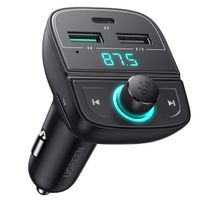 Adaptador FM Bluetooth Ugreen para carro PD/QC 3.0 iPhone 14 Pro 80910