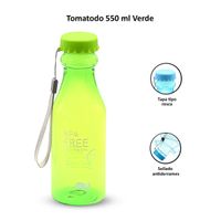 Tomatodo Botella con Tapa Rosca Verde 550ml