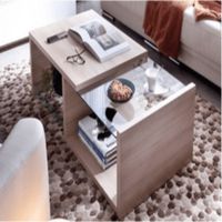 Mesa de Centro Nacion Muebles Leo Color Beige