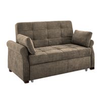 Sofá Cama Ressen con Almohadas 2 Plz - Beige Claro