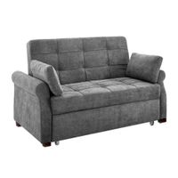 Sofá Cama Ressen con Almohadas 1.5 Plz - Gris Claro