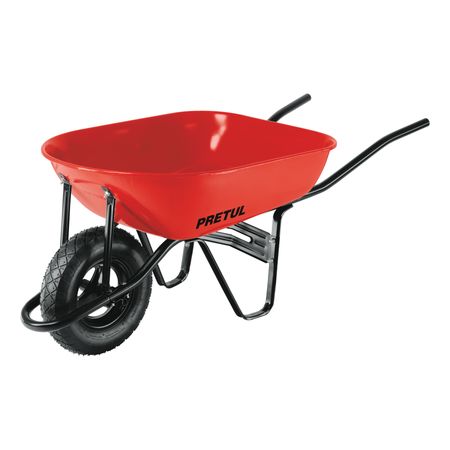 Carretilla Buggy 80 Litros 5.5 Ft3 350 Kg Pretul 20627