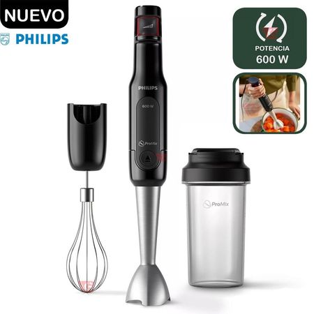 Batidora de Inmersion Pro Mix Philips HR262480 Negro