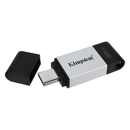 Kingston 32GB 200 MB/s DataTraveler 80 USB 3.2 Gen 1 Type-C DT80/32GB