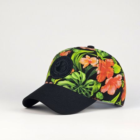 Gorra Bird Jack Casimir Floreada Verde