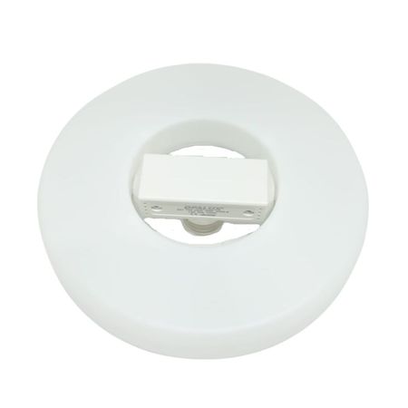 Luminaria Tipo Panel Circular Opalux Giratorio 180° 30w Luz Blanca Led Hogar