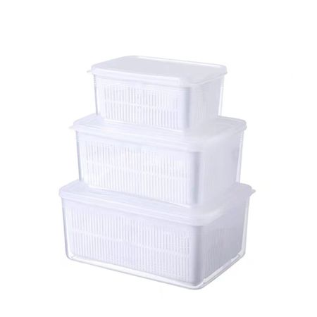 Juego de 3 Tapers Organizadores de Cocina con Escurridor Interno - 3390001