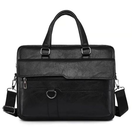 Bolso De Trabajo Maletin Elegante Para Ordenador Mochila Oficina Laptop - NEGRO MAL1188813