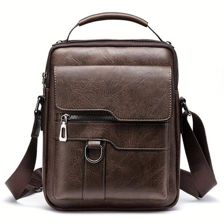 Bolso De Hombro Mochila Maleta Morral Bolso Estilo Ejecutivo Trabajo Elegante - MARRÓN OSCURO MOR3384212