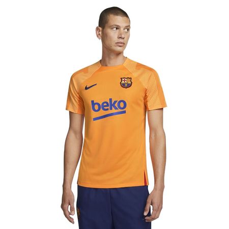 Polo Deportivo Nike FC Barcelona Dri-Fit Pre-Match DH7707-837 Anaranjado Talla Anaranjado