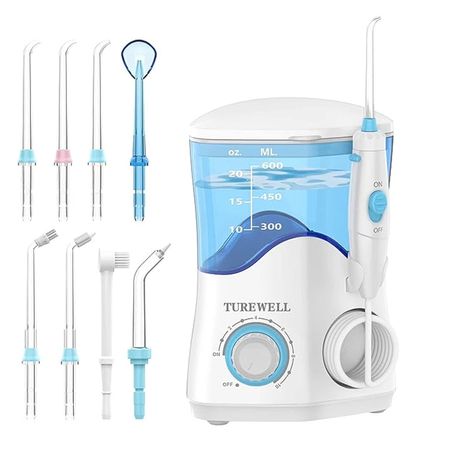 Irrigador Bucal Inalambrico Electrico 10 Niveles Limpieza de Dientes